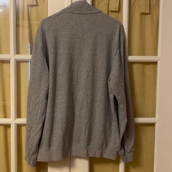 Champion Men's Zip Up Gray Sweater - Picture 5 of 5